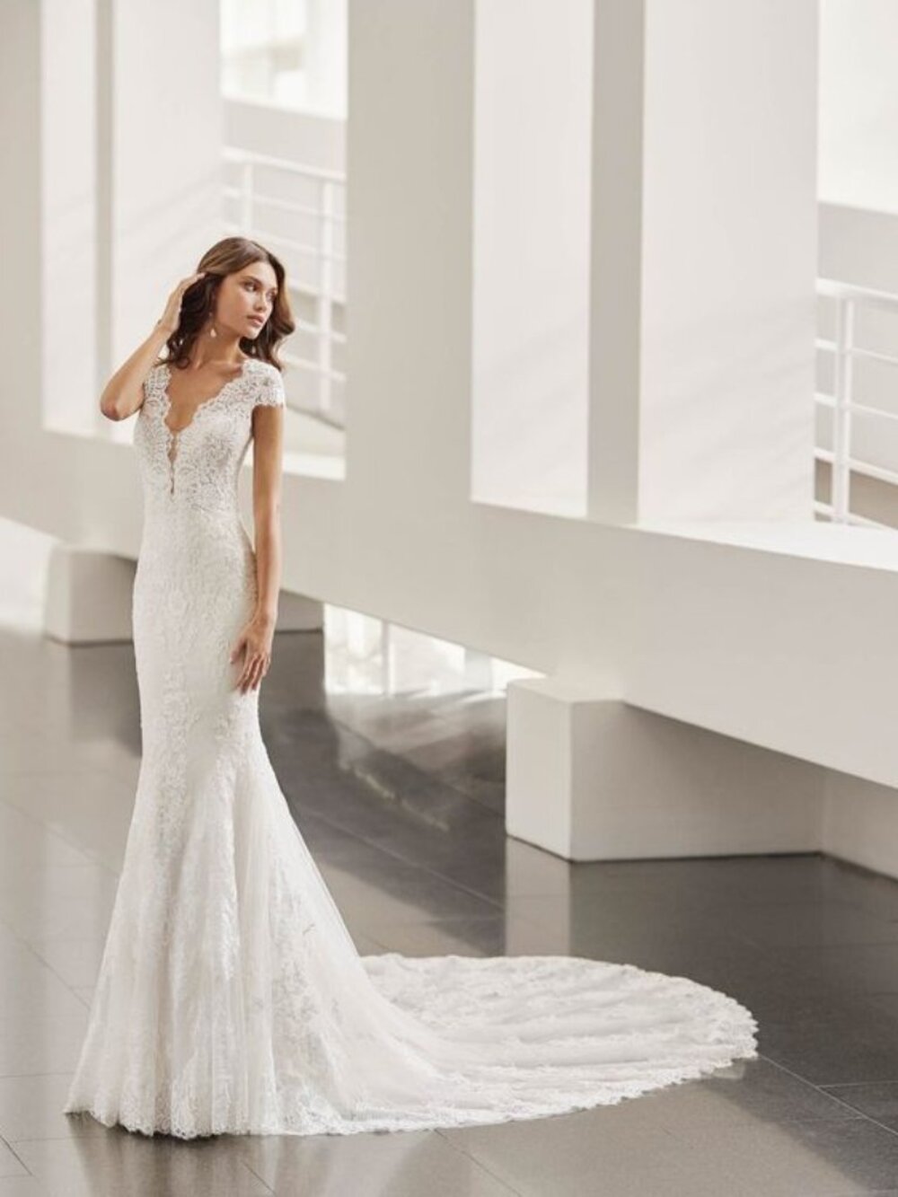 Rosa Clara Negara Wedding Dress (Street size 4/6 | Bridal size 10)